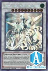 Crystal Clear Wing Synchro Dragon - LED8-EN005 - Ghost Rare - 1st Edition